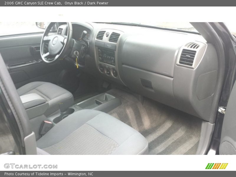 Onyx Black / Dark Pewter 2006 GMC Canyon SLE Crew Cab