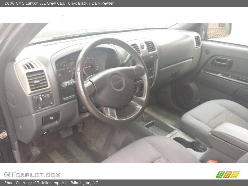 Onyx Black / Dark Pewter 2006 GMC Canyon SLE Crew Cab