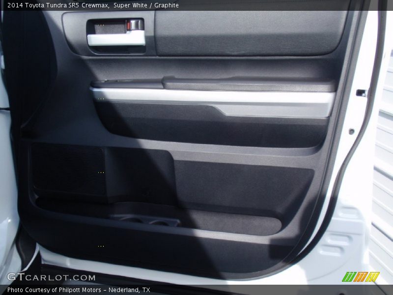 Super White / Graphite 2014 Toyota Tundra SR5 Crewmax