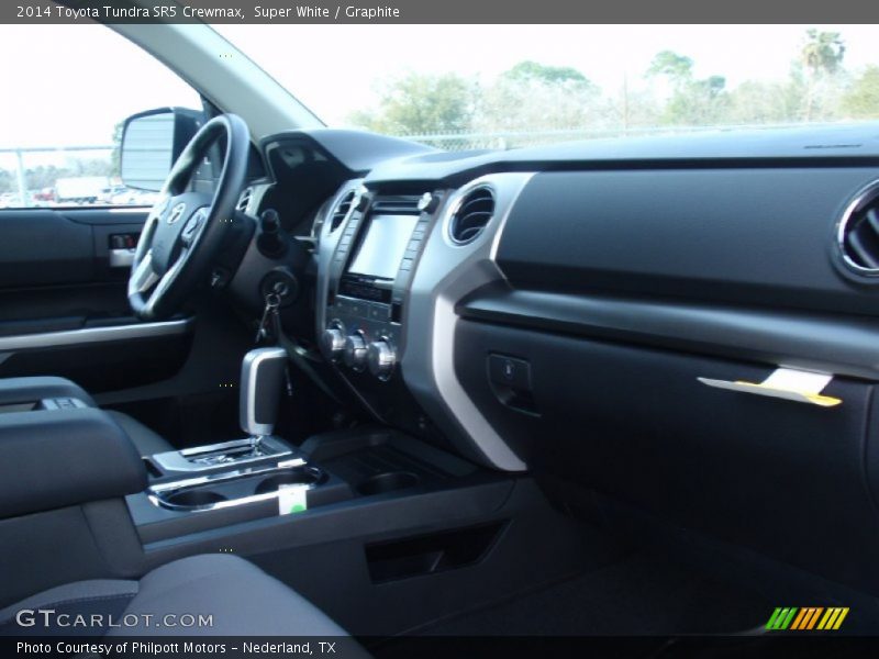 Super White / Graphite 2014 Toyota Tundra SR5 Crewmax