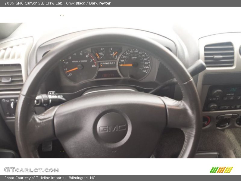 Onyx Black / Dark Pewter 2006 GMC Canyon SLE Crew Cab