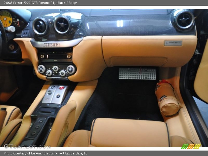 Dashboard of 2008 599 GTB Fiorano F1