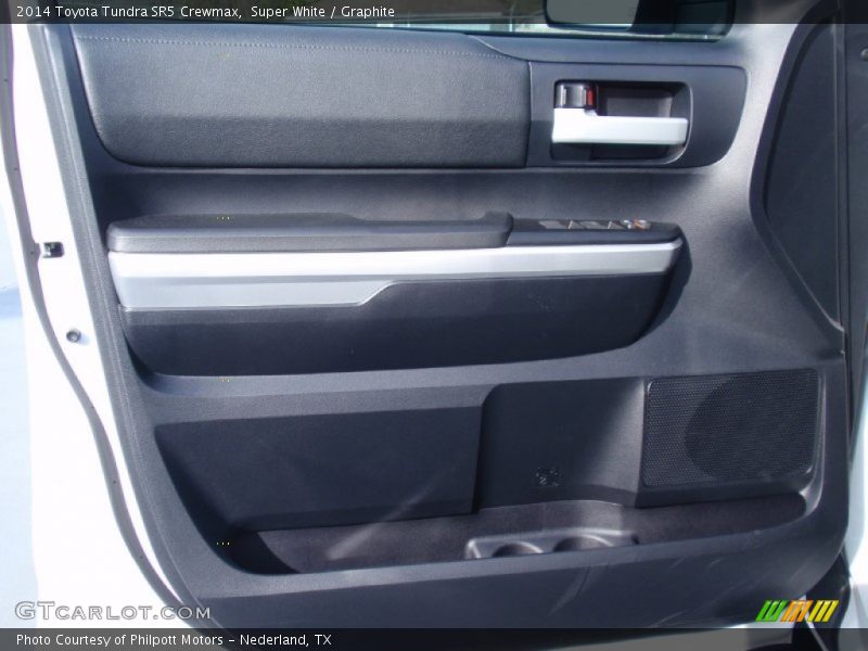 Super White / Graphite 2014 Toyota Tundra SR5 Crewmax