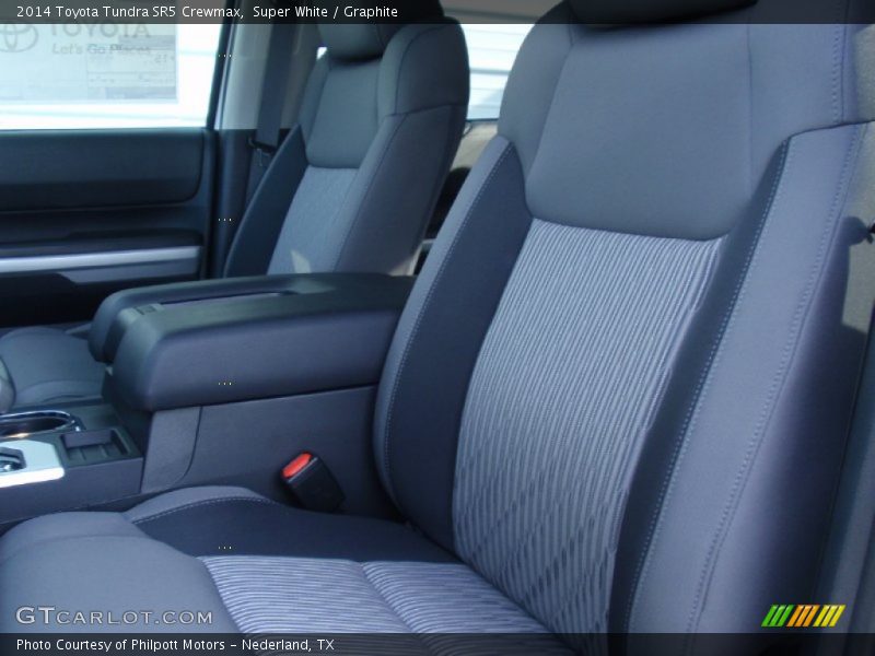 Super White / Graphite 2014 Toyota Tundra SR5 Crewmax
