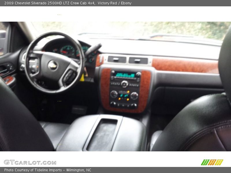 Victory Red / Ebony 2009 Chevrolet Silverado 2500HD LTZ Crew Cab 4x4