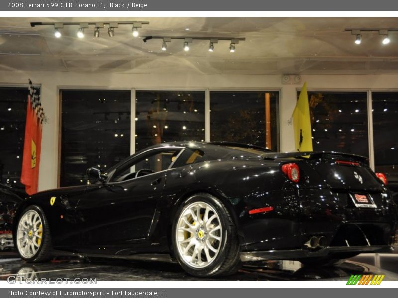 Black / Beige 2008 Ferrari 599 GTB Fiorano F1