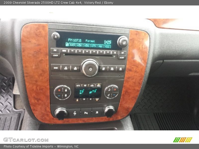 Victory Red / Ebony 2009 Chevrolet Silverado 2500HD LTZ Crew Cab 4x4