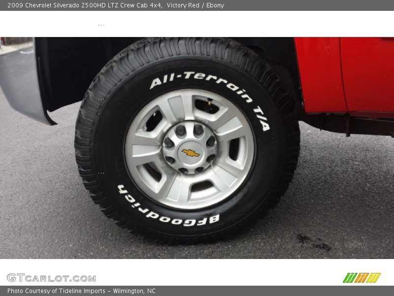 Victory Red / Ebony 2009 Chevrolet Silverado 2500HD LTZ Crew Cab 4x4