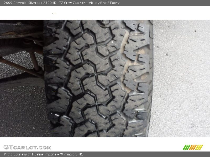 Victory Red / Ebony 2009 Chevrolet Silverado 2500HD LTZ Crew Cab 4x4
