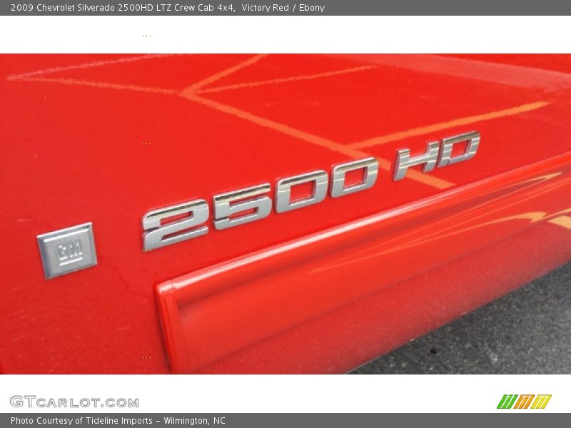 Victory Red / Ebony 2009 Chevrolet Silverado 2500HD LTZ Crew Cab 4x4