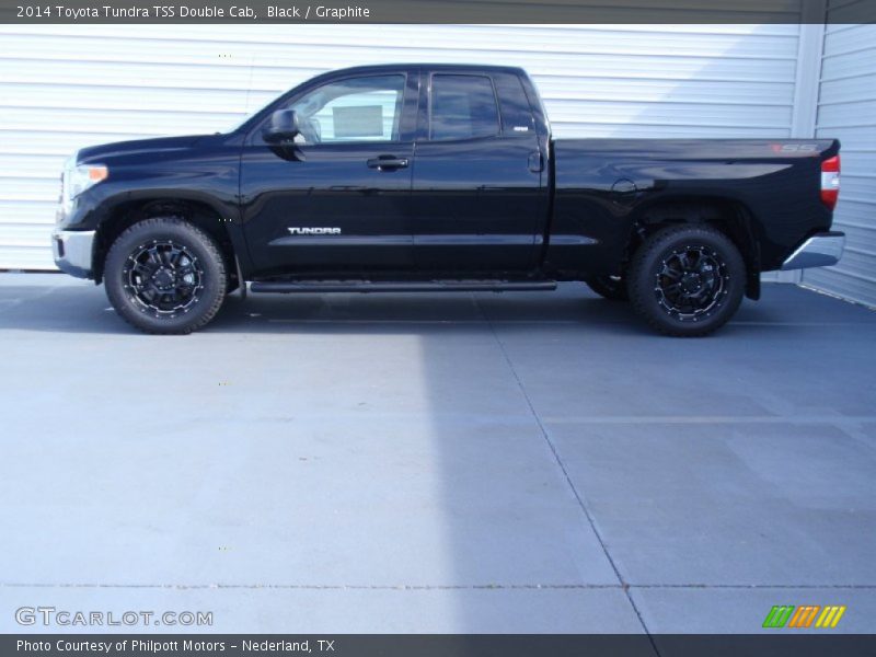Black / Graphite 2014 Toyota Tundra TSS Double Cab