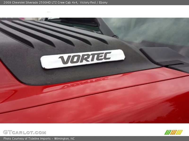Victory Red / Ebony 2009 Chevrolet Silverado 2500HD LTZ Crew Cab 4x4