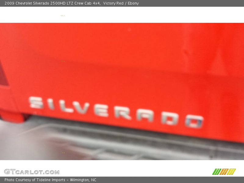 Victory Red / Ebony 2009 Chevrolet Silverado 2500HD LTZ Crew Cab 4x4