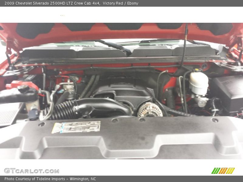 Victory Red / Ebony 2009 Chevrolet Silverado 2500HD LTZ Crew Cab 4x4
