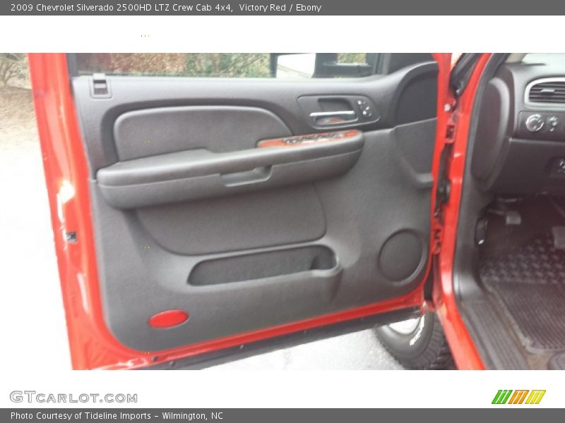 Victory Red / Ebony 2009 Chevrolet Silverado 2500HD LTZ Crew Cab 4x4