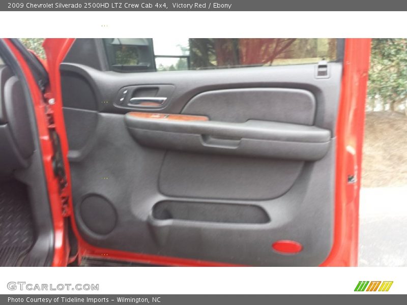 Victory Red / Ebony 2009 Chevrolet Silverado 2500HD LTZ Crew Cab 4x4