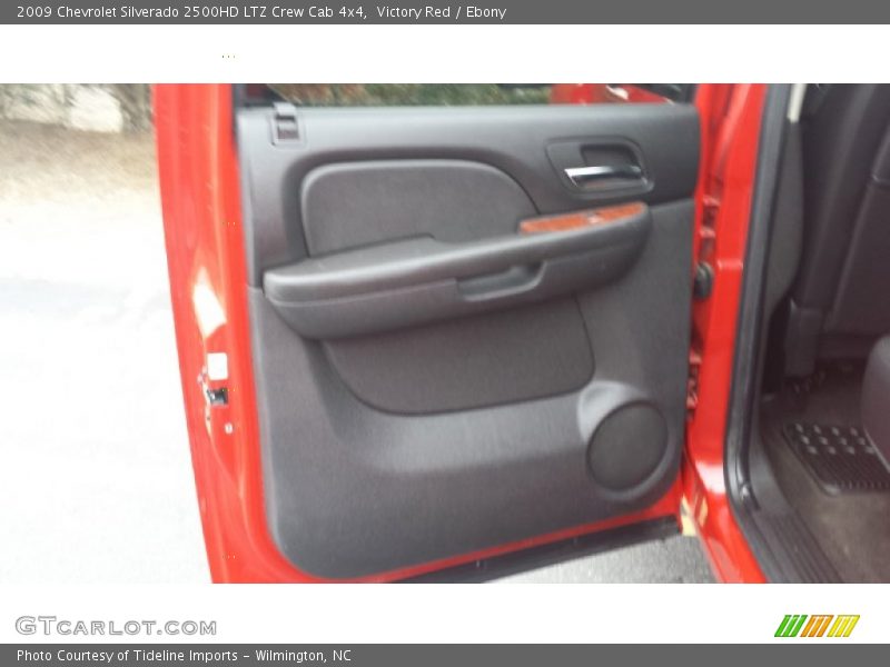 Victory Red / Ebony 2009 Chevrolet Silverado 2500HD LTZ Crew Cab 4x4