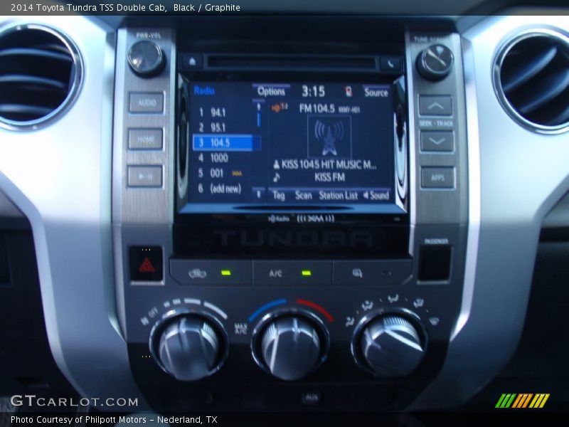 Black / Graphite 2014 Toyota Tundra TSS Double Cab