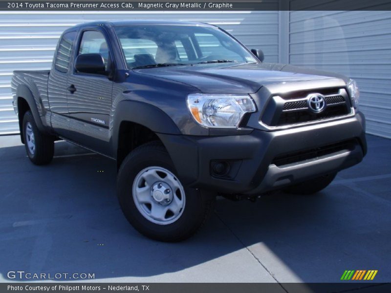 Magnetic Gray Metallic / Graphite 2014 Toyota Tacoma Prerunner Access Cab