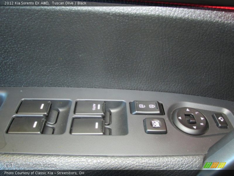 Tuscan Olive / Black 2012 Kia Sorento EX AWD