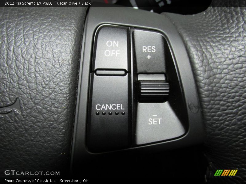 Tuscan Olive / Black 2012 Kia Sorento EX AWD