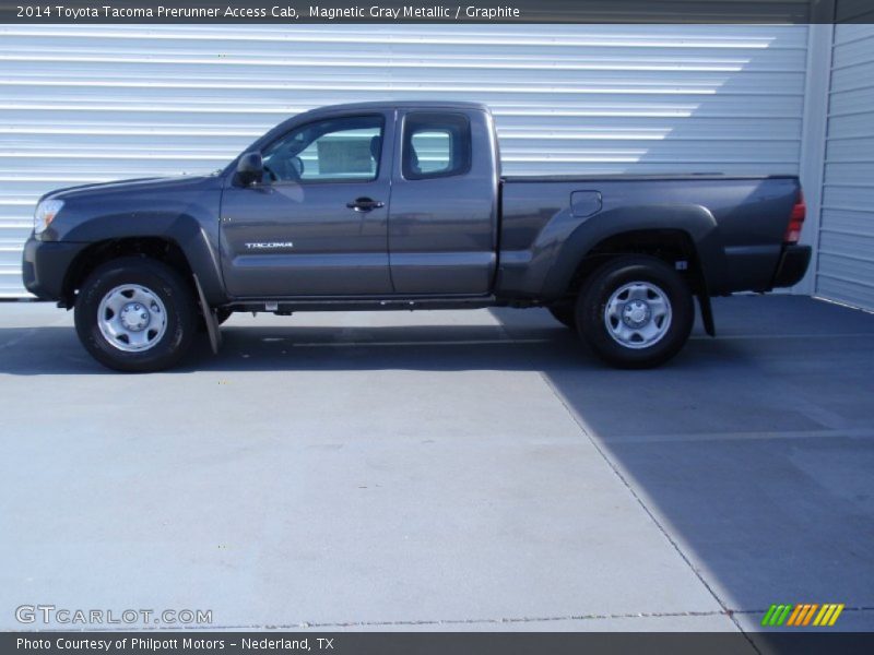 Magnetic Gray Metallic / Graphite 2014 Toyota Tacoma Prerunner Access Cab