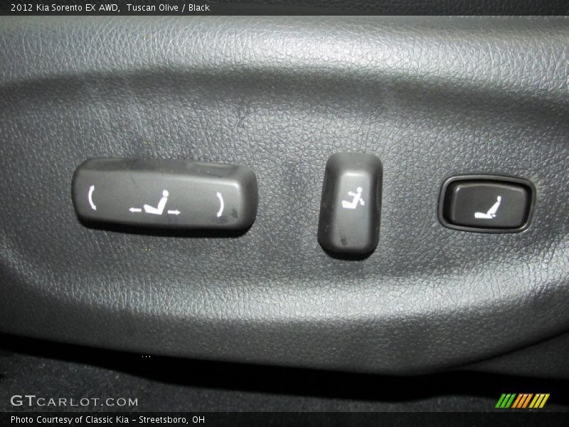 Tuscan Olive / Black 2012 Kia Sorento EX AWD