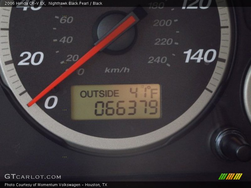 Nighthawk Black Pearl / Black 2006 Honda CR-V EX