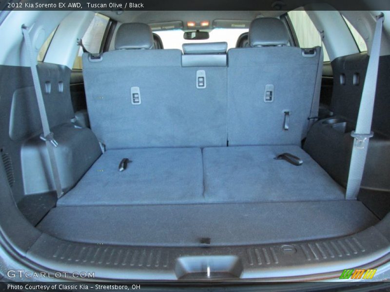 Tuscan Olive / Black 2012 Kia Sorento EX AWD