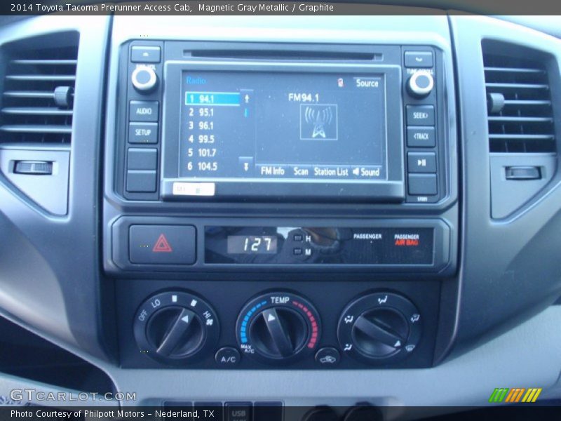 Magnetic Gray Metallic / Graphite 2014 Toyota Tacoma Prerunner Access Cab