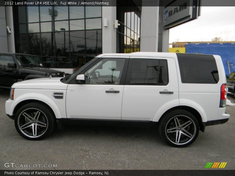 Fuji White / Almond/Nutmeg 2012 Land Rover LR4 HSE LUX