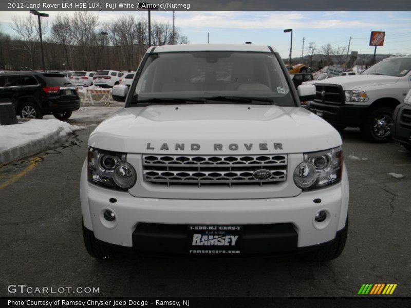 Fuji White / Almond/Nutmeg 2012 Land Rover LR4 HSE LUX