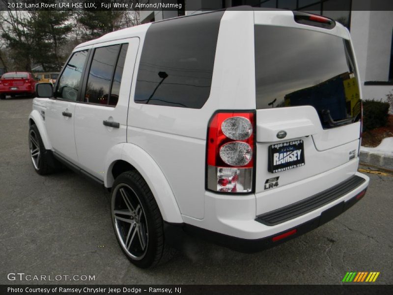 Fuji White / Almond/Nutmeg 2012 Land Rover LR4 HSE LUX