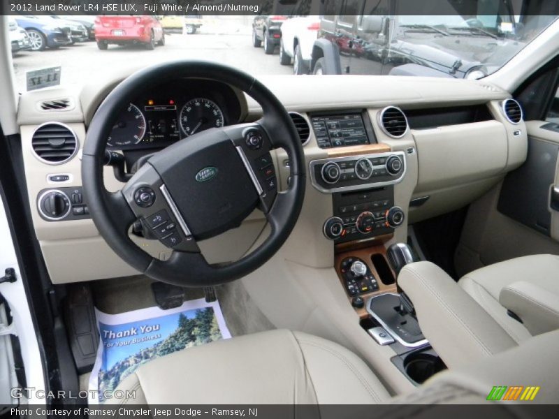 Fuji White / Almond/Nutmeg 2012 Land Rover LR4 HSE LUX