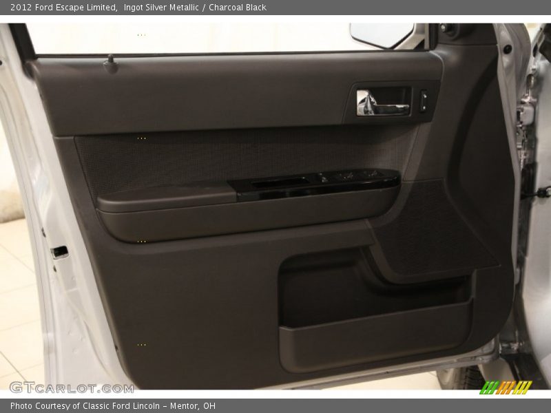 Ingot Silver Metallic / Charcoal Black 2012 Ford Escape Limited