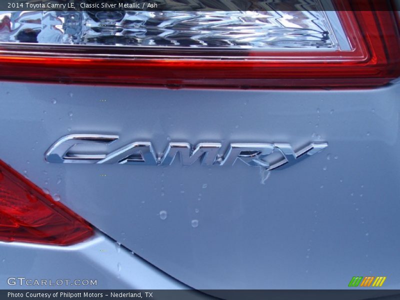Classic Silver Metallic / Ash 2014 Toyota Camry LE