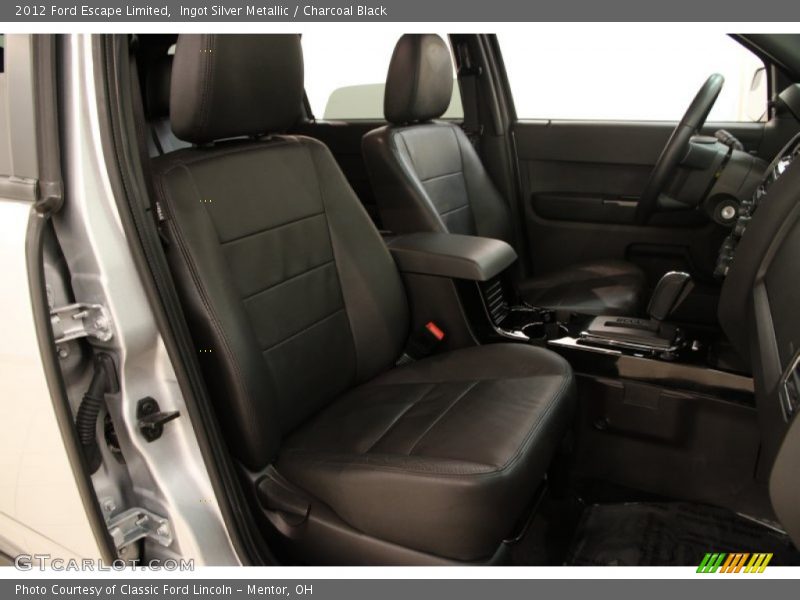 Ingot Silver Metallic / Charcoal Black 2012 Ford Escape Limited