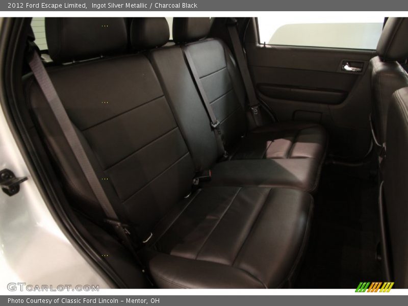 Ingot Silver Metallic / Charcoal Black 2012 Ford Escape Limited
