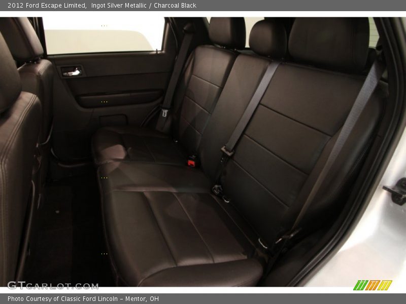 Ingot Silver Metallic / Charcoal Black 2012 Ford Escape Limited