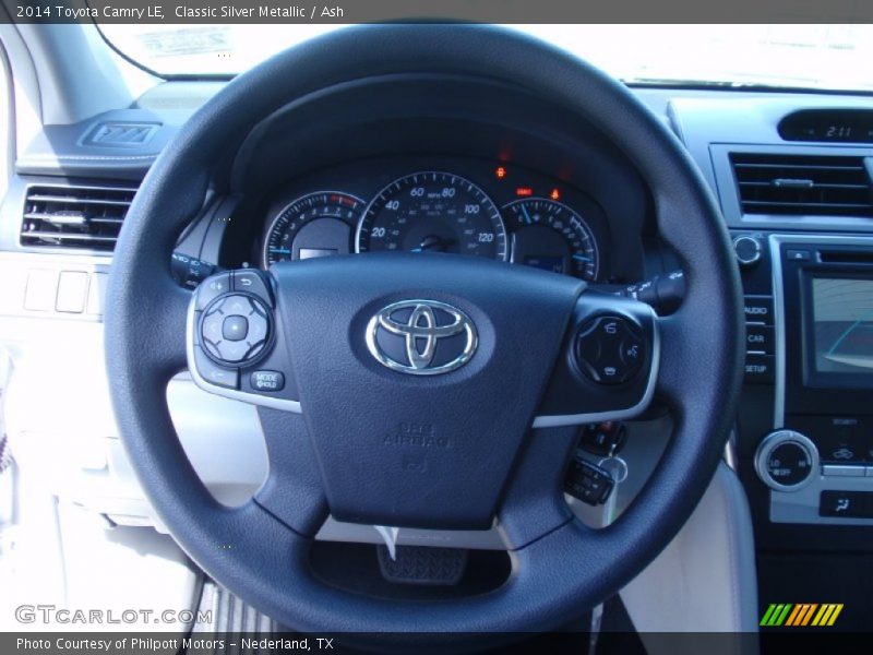 Classic Silver Metallic / Ash 2014 Toyota Camry LE