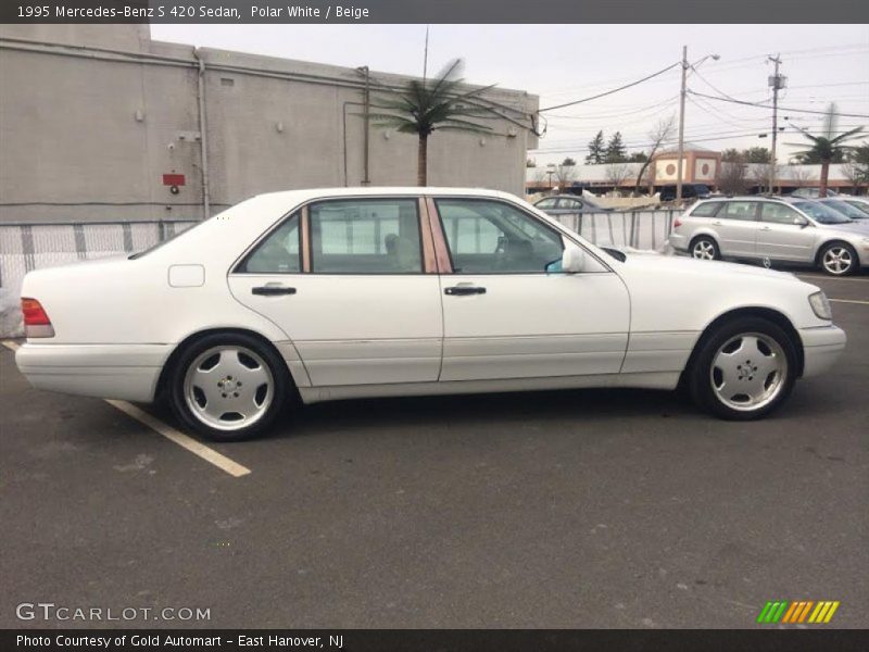  1995 S 420 Sedan Polar White