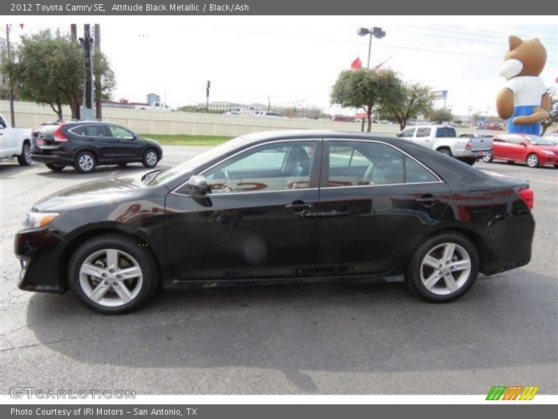 Attitude Black Metallic / Black/Ash 2012 Toyota Camry SE