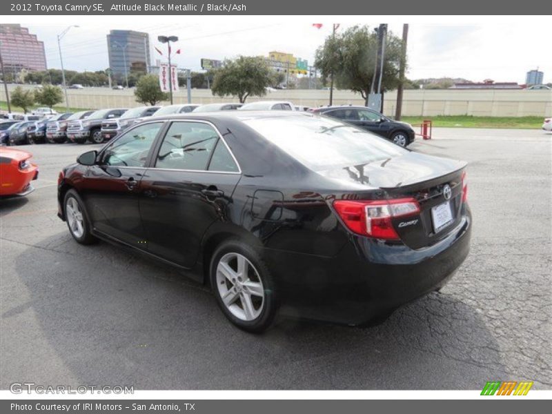 Attitude Black Metallic / Black/Ash 2012 Toyota Camry SE
