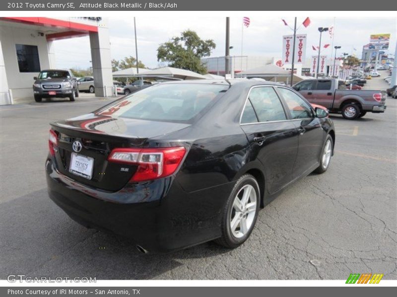 Attitude Black Metallic / Black/Ash 2012 Toyota Camry SE
