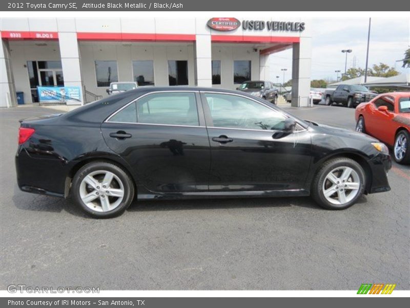 Attitude Black Metallic / Black/Ash 2012 Toyota Camry SE