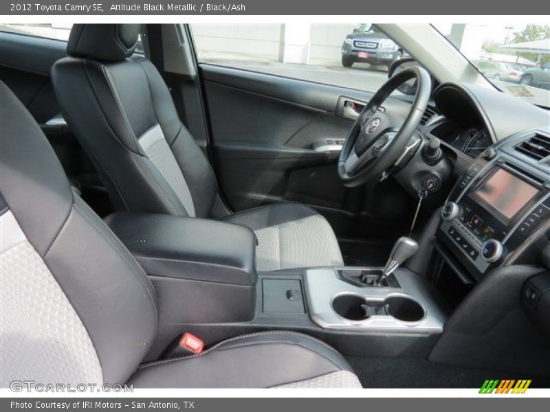Attitude Black Metallic / Black/Ash 2012 Toyota Camry SE