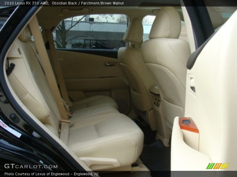 Obsidian Black / Parchment/Brown Walnut 2010 Lexus RX 350 AWD