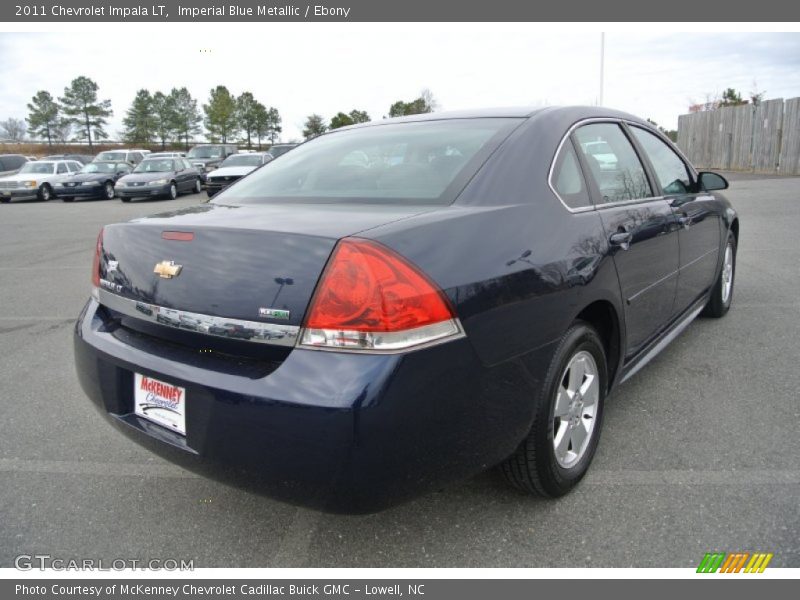 Imperial Blue Metallic / Ebony 2011 Chevrolet Impala LT
