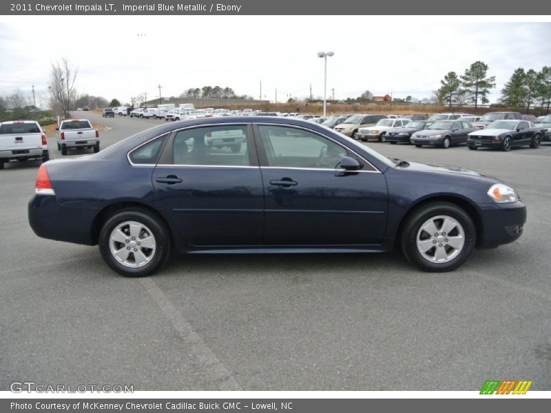 Imperial Blue Metallic / Ebony 2011 Chevrolet Impala LT