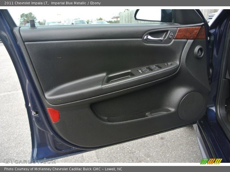 Imperial Blue Metallic / Ebony 2011 Chevrolet Impala LT